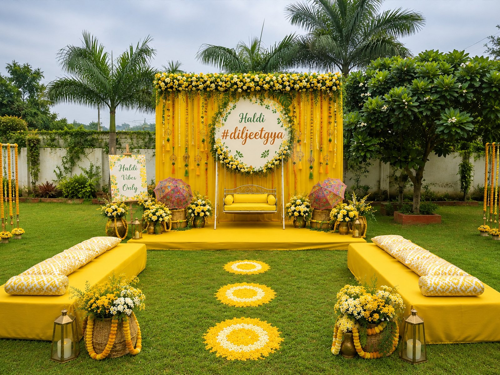 Haldi Background