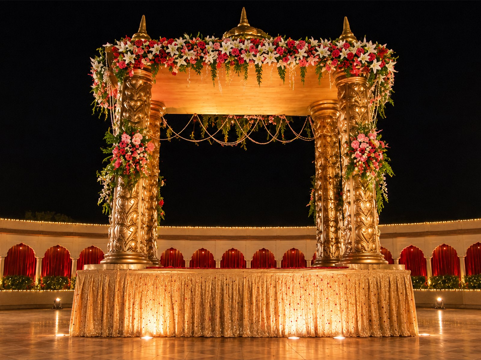 Varmala Stage Decoration